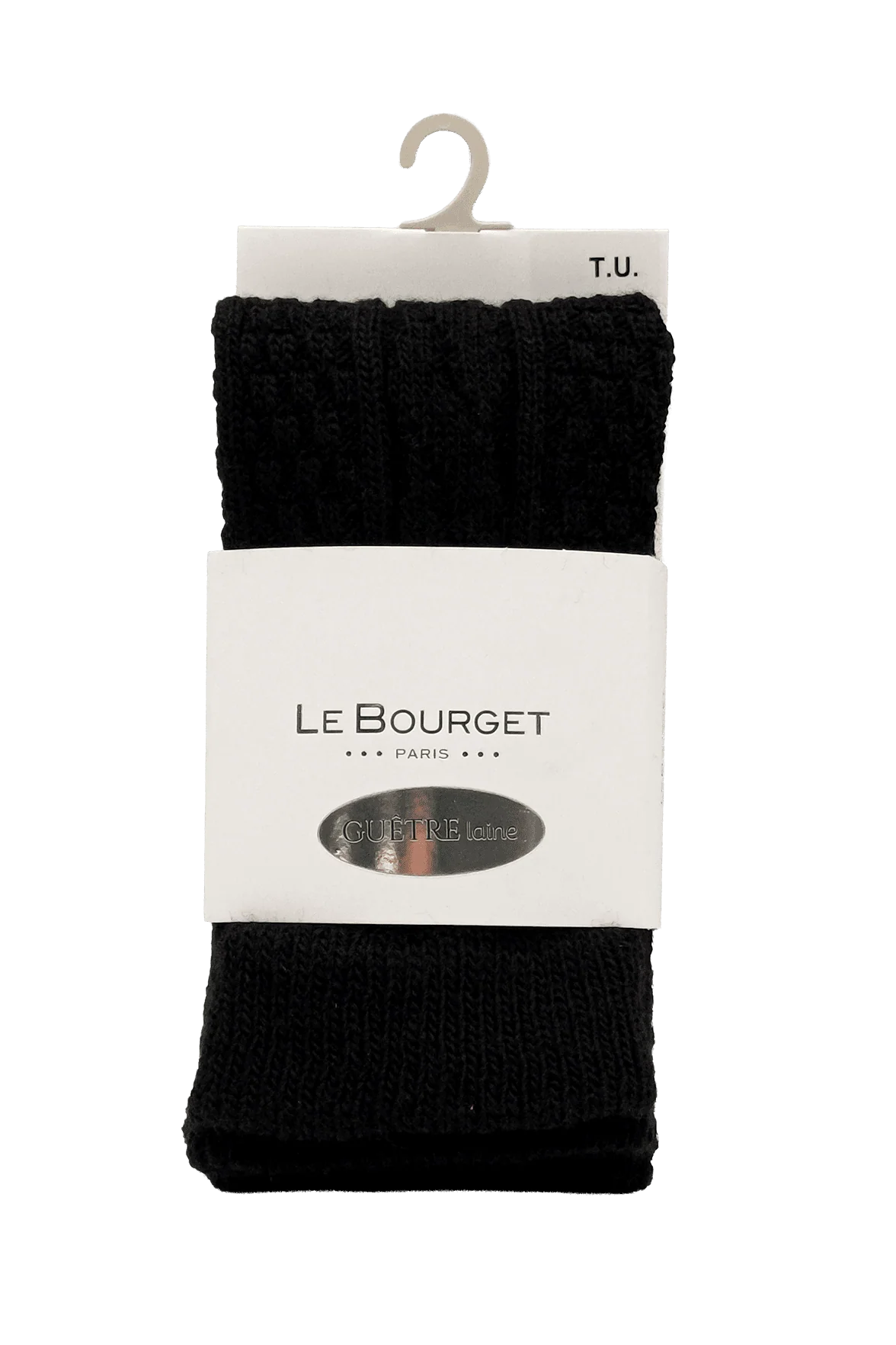 Guêtre laine Motif Effet Torsades - Black - Image 3