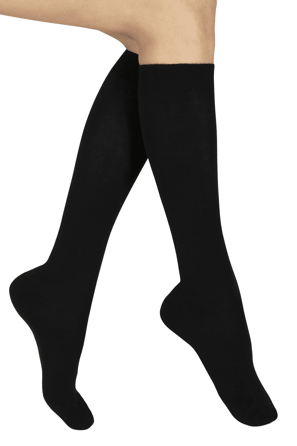 Mi-Bas Unis en Laine - Noir - Image 4