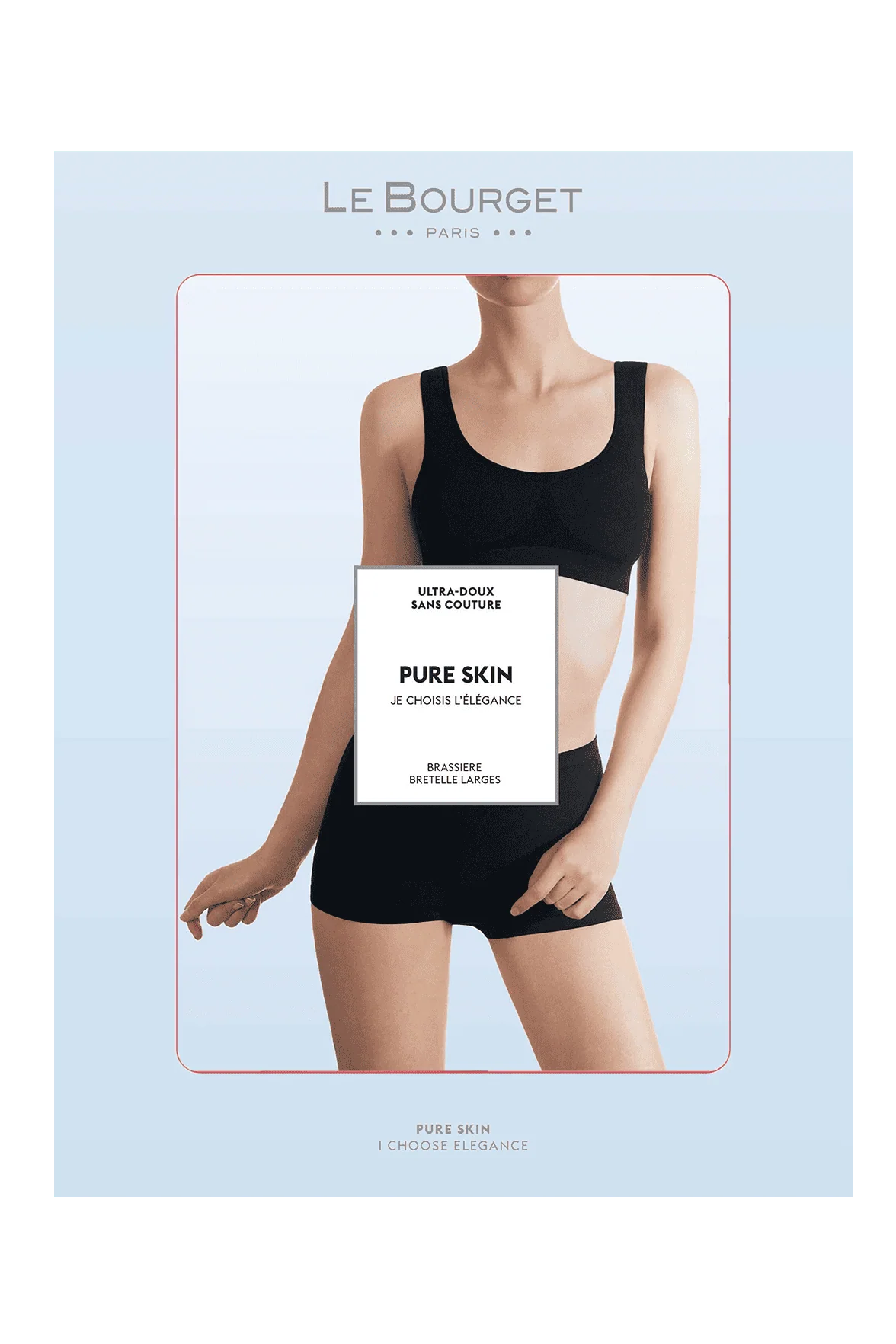 Brassière Bretelles Larges Pure Skin - Peau - Image 3
